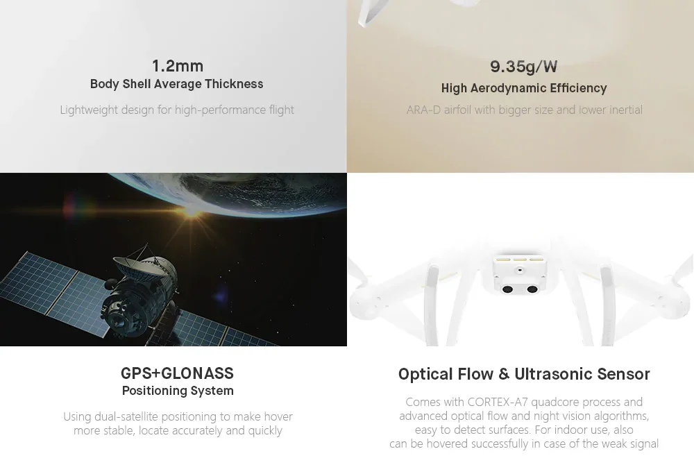 Chinese version Original Xiao mi Mi Drone 4K Drone WIFI FPV Quadcopter With 4K Version 30fps HD Camera 3-Axis Gimbal GPS App RC
