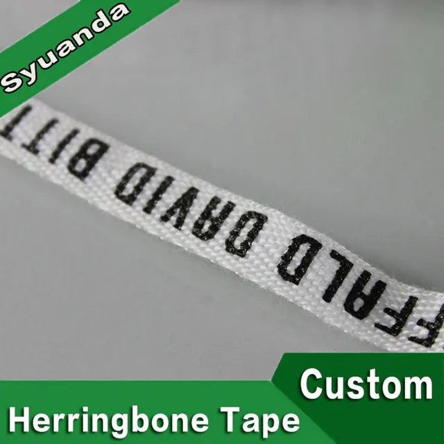 cotton twill herringbone tape