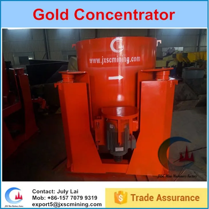 knelson type alluvial sand gold concentrator