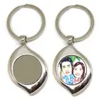 2019 OEM High Quality Silver plating Metal Keychain