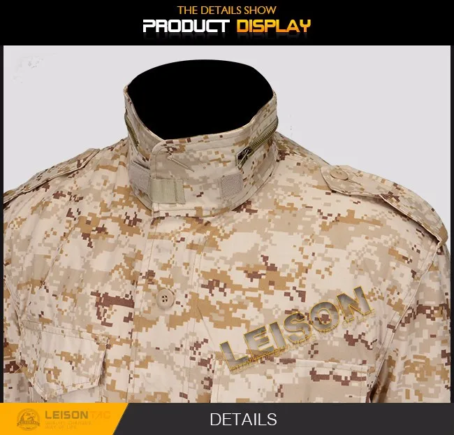 ISO Standard Manufacturer Military Uniform Army,Military Jacket for tactical hiking outdoor sports hunting camping airsoft
