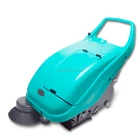Manual floor sweeper machine mechanical road sweeper broom cleaning type