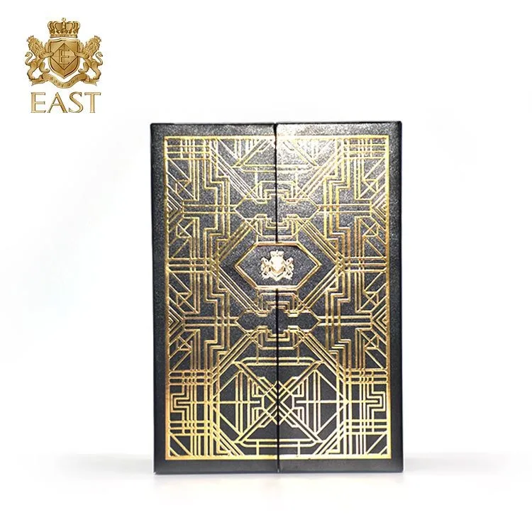 luxury custom cardboard paper packaging with own logo for