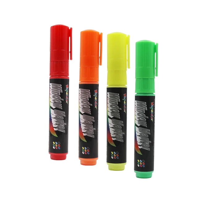 Luminous Marker - New Smooth Cap - Erasable Pen on All Non-porous Surfaces
