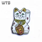 WTD Wholesale High quality custom platingenamel metal anime pin color and audi badges with our own designs