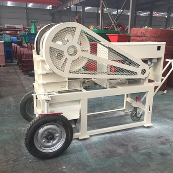 Mobile stone crusher,construction equipment by China manufacturer in peru