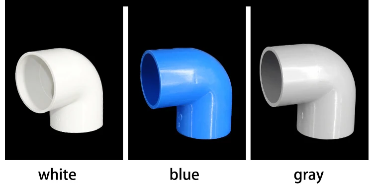 UPVC 90 degree Elbow Manufacturer water supply fitting free sample