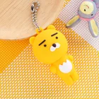 China suppliers custom anime acrylic keychain pvc 3d soft character