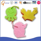 Animal Shape mini cartoon kitchen Sponge For Dish Wash