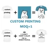 Dropship OEM all over full digital sublimation dtg t-shirt printing t shirt print on demand custom logo 3d tshirt for men unisex