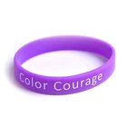 Custom Fashion promotional Sport Silicone Wristband bracelet