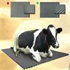 Anti Wear Cow Rubber Mat Round Stud Groove Design Horse Stall Mats For Sale