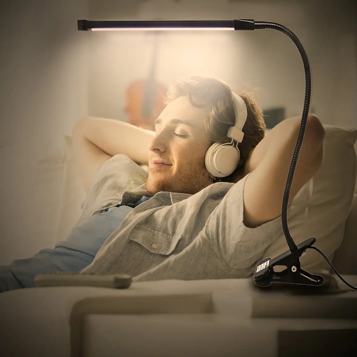 2020 Yarrae Gooseneck 8W 3 Color Temperature Changeable LED Clamp Desk Lamp
