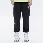 Fashionable cheap men's work cargo pants with pockets casual mid waist men jogger pants oem