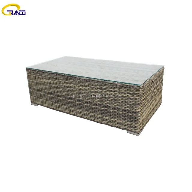 very popular simple design garden outdoor durable wicker sofa