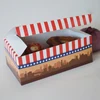 Disposable foldable paper chicken take out food box