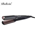 Professional wide plate infrared flat iron hair straightener