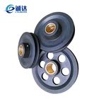 High wear-resistance nylon roller pulley wheel plastic sheave
