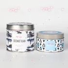 manual natural essential oil aromatherapy smoke-free customized handmade scented soy wax candle