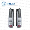 Auto parts 2005 reconfigure black III LED crystal tail lamp for hiace