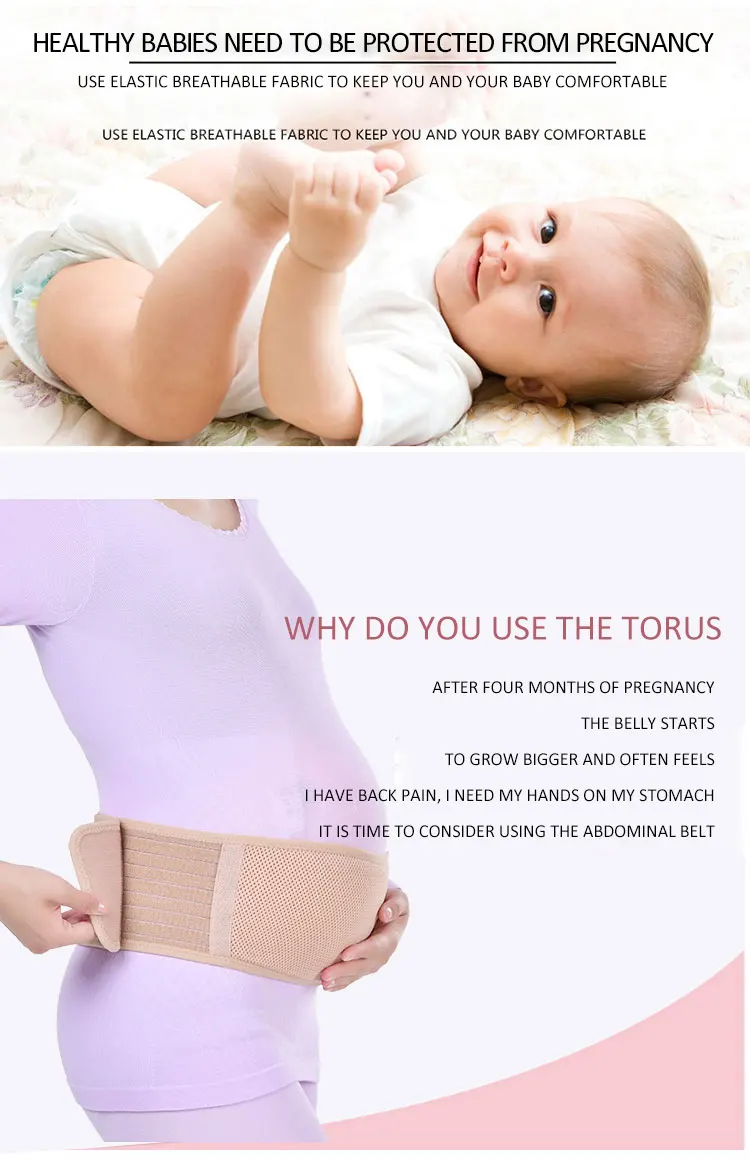 maternity pregnancy support band belly belt brace (5)