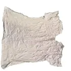 White cotton 10kg/bag industrial cleaning rags