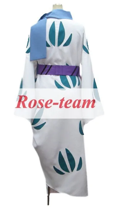 Rose-team Fantasia Anime Made InuYasha Band of Seven Jakotsu Kimono Cosplay Costume
