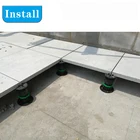 adjustable floor paver tile pedestal supports(MB-T0-E 90MM-180MM)