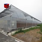 2018 Horticultural and agricultural glass greenhouse in sale from China