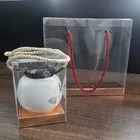 Top quality PVC plastic wine packaging box with craft bottom tray direct factory
