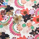Digital Printed Hangzhou Silk Fabric 16MM Silk Crepe De Chine Fabric Digital Printing 100% Silk Fabric