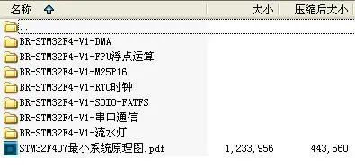 STM32 development board core board /STM32F407VGT6 minimum system board M4 168MHz