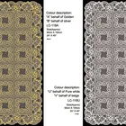 Hot Sale PVC Lace Place Mat / PVC Lace Table Cloth for Dinner Table