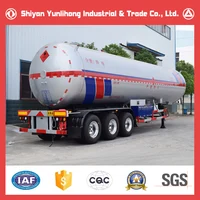 50000 Liters LNG Tank Semi Trailer
