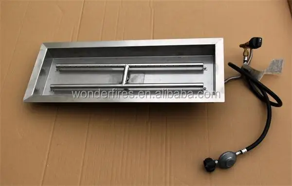 Outdoor Rechteck Gas Feuerstelle Kit - Buy Gas Feuerstelle Kit,Outdoor