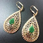 2017 Women Earrings Jewelry Gold Locket Pendant Designs Dubai Gold Jewelry Earring