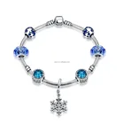 Sapphire Sterling Silver Bead Bracelets And Bangles
