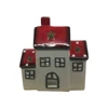 2019 New OEM size custom color polyresin christmas village houses resin