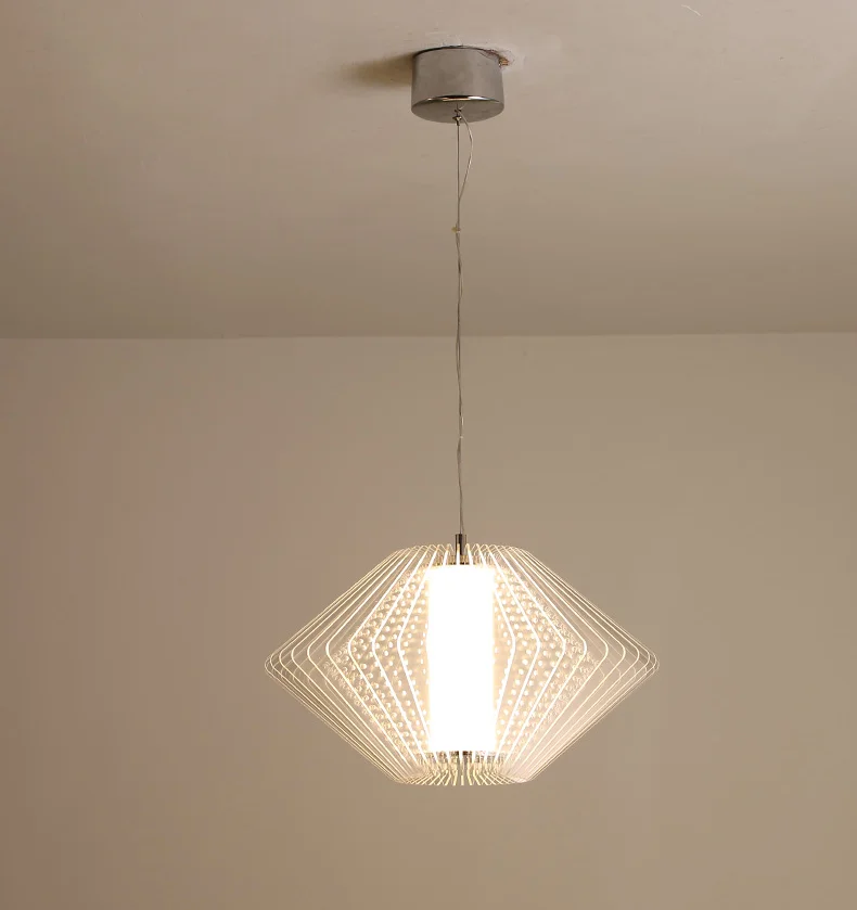 Fashion new style hotel residential living room glass decoration modern led pendant light chandelier