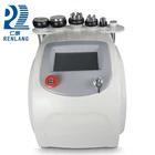 6 in 1 Cavitation RF skin tightening machine antiaging wrinkle removal portable with microcurrent face lift