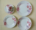 20 pieces high quality different designs customized ceramic dinner ware set dinnerware