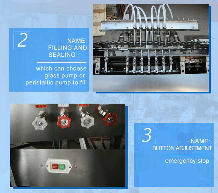 6 Nozzles ampoule filling machine4