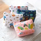 wholesale small women men kids custom colors printing plain cotton canvas clutch bag for girls