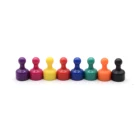 Dia11x17.6mm 60 Pack Assorted Colors Magnetic Push Pin Magnets for Hot Selling