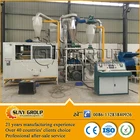 Aluminum and PVC/PE separating recycling machine