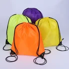 Custom Print Price 210D Polyester Drawstring Bag