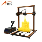 Orange color metal 3d printer E12 big size 300*300*400mm 3d printer