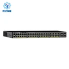 Cisco Catalyst WS-C2960X-48FPD-L 48 x Ethernet 10/100/1000 ports with POE+ and 2 x 10G SFP+ uplink interfaces.