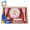 Wholesale wooden beautiful pink musical set toy to develop kids' music interest W07A069
