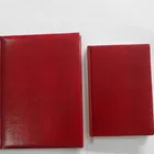 Custom pu leather note book and dairy with logo printed
